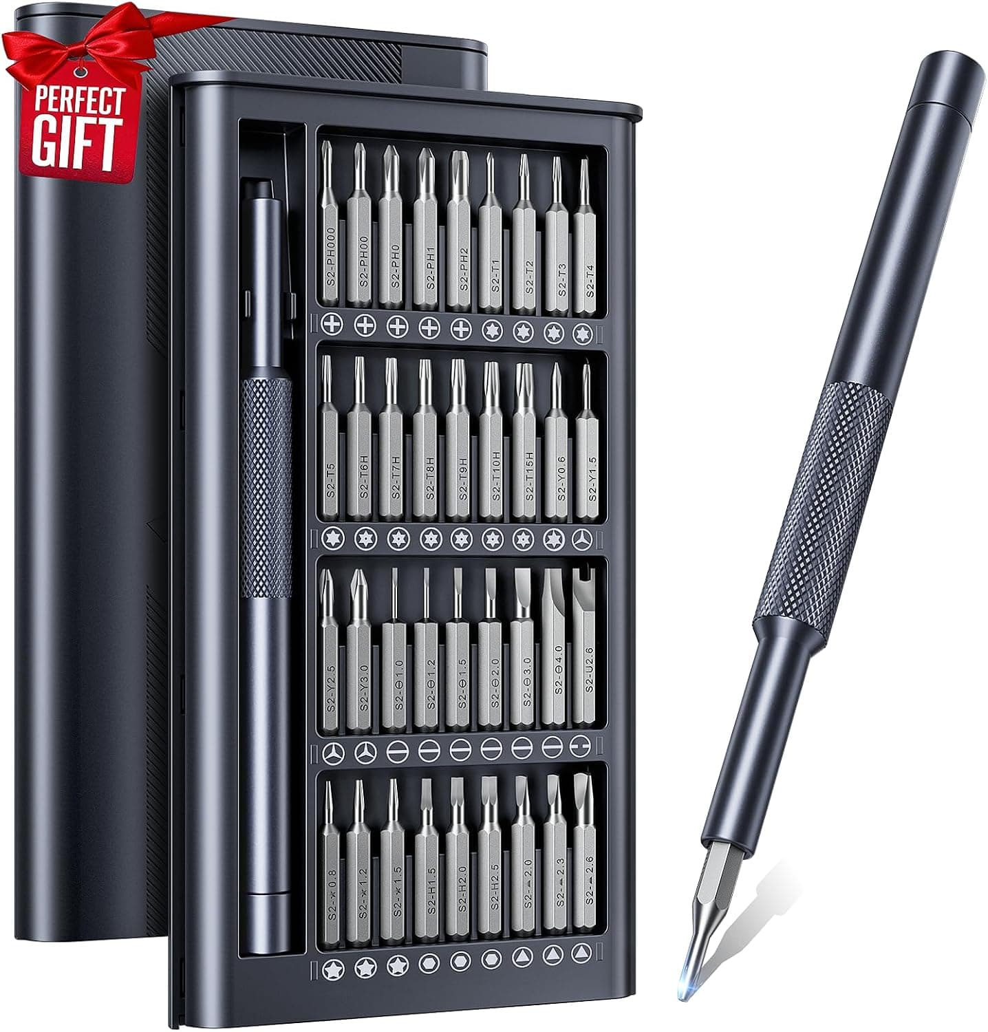 AXTH 37-in-1 Precision Screwdriver Set, S2 Magnetic