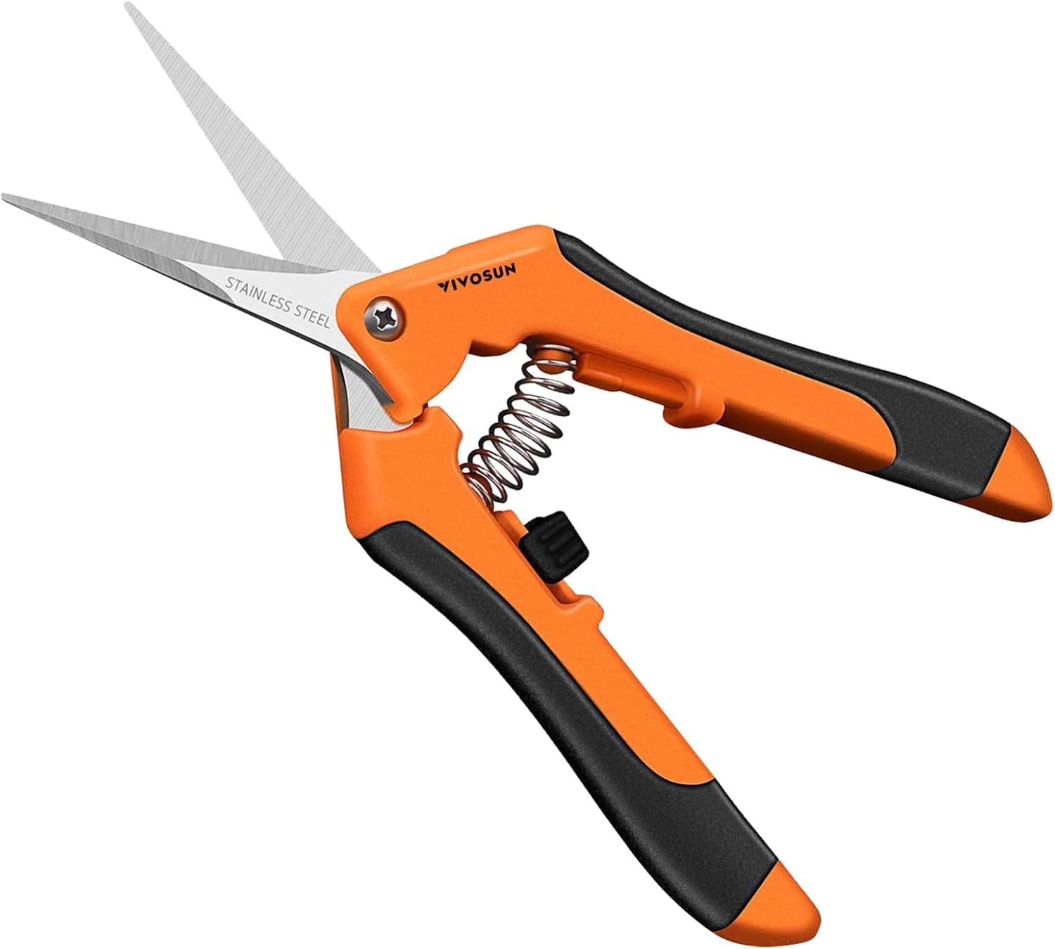 VIVOSUN 6.5 inch Gardening Scissors with Straight Stainless Blades