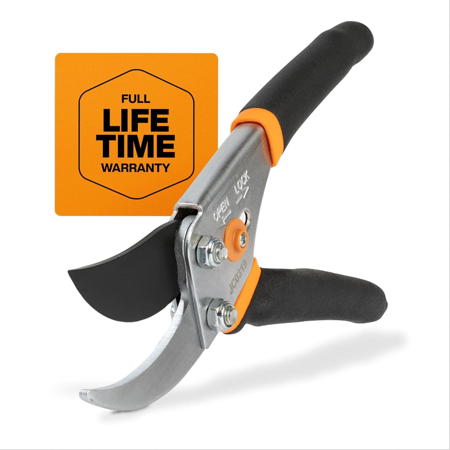 Fiskars Bypass Pruning Shears, 5/8 inch Cut Capacity