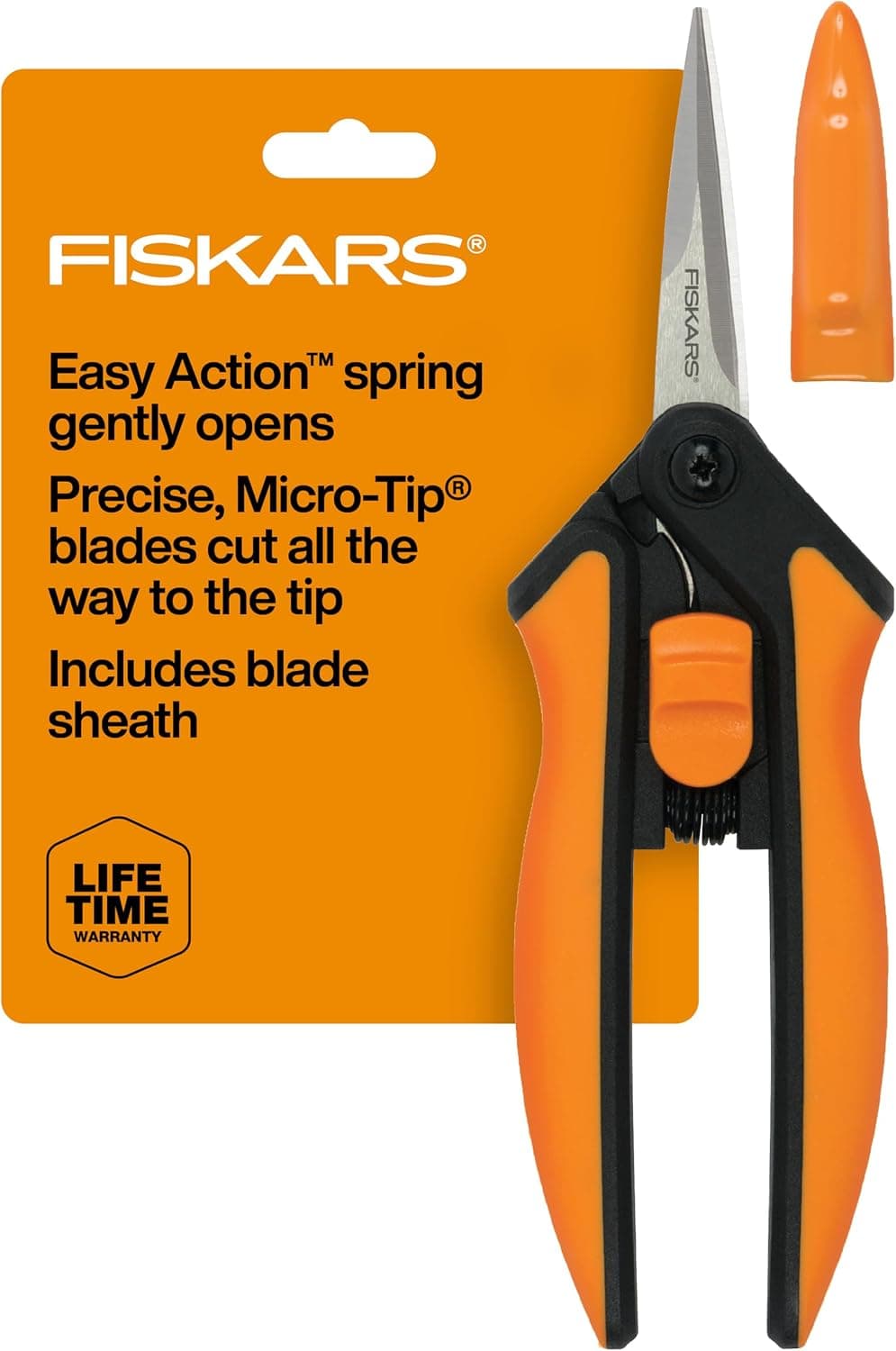 Fiskars 6 inch Micro-Tip Pruning Snips